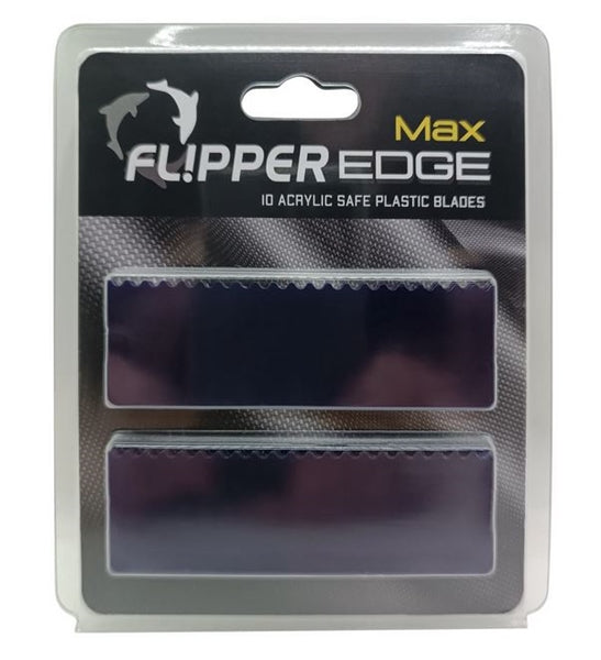 Flipper Edge MAX Acrylic Safe Plastic Blades (10 Pack)