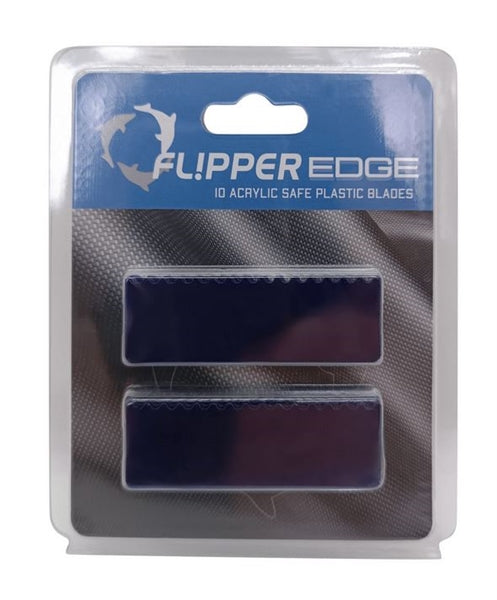 Flipper Edge Acrylic Safe Plastic Blades (10 Pack)