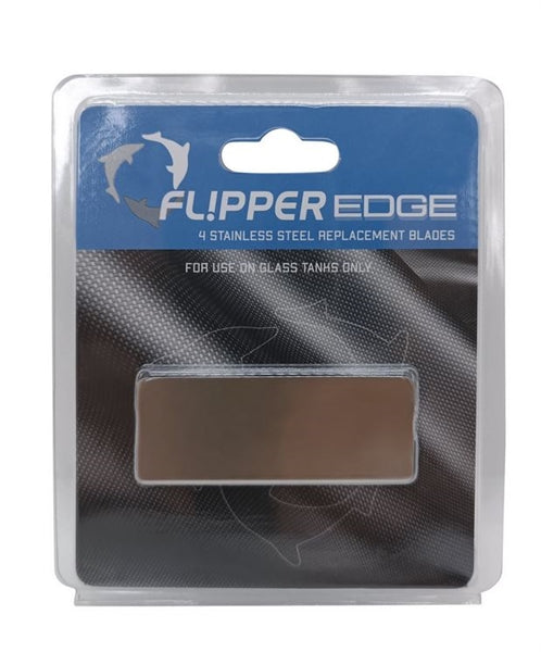 Flipper Edge Stainless Steel Blades (4 Pack)