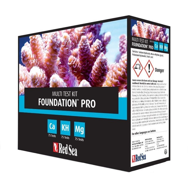 Red Sea Multi Test Kit Foundation Pro (Ca, KH, Mg)